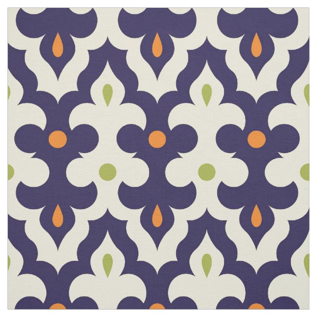 Marockanskt mönster för damastast paisley tyg (Provkarta)