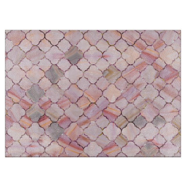 Marockanskt mönster i marmor- och (Framsidan)