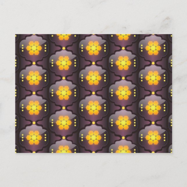 Marockanskt stil-vykort vykort (Framsida)