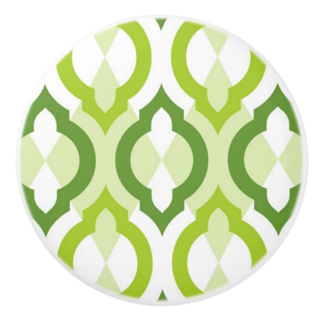 Marockanskt stilmönster knopp (Framsidan)