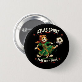 Marocko 2026 Fotbollskatt - Atlas Spirit Cultural Knapp