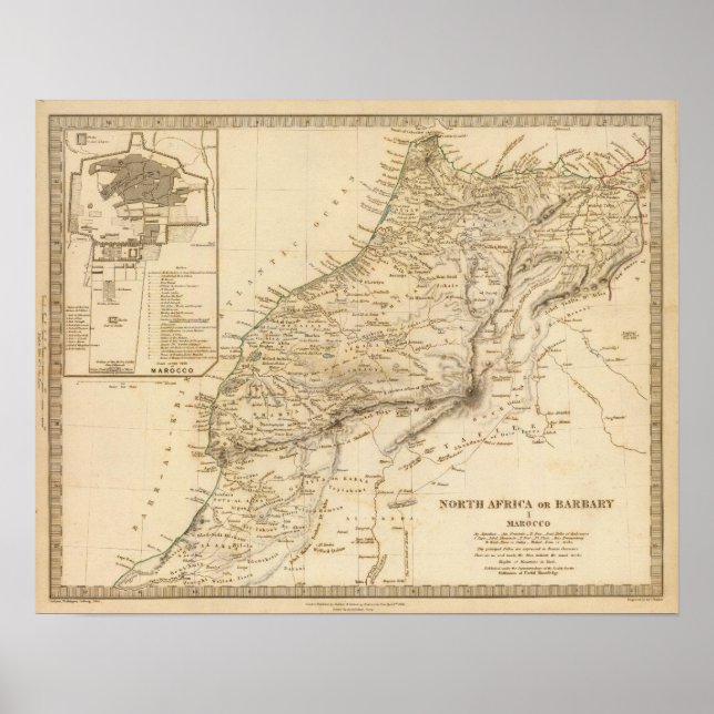 Marocko 2 poster (Framsidan)