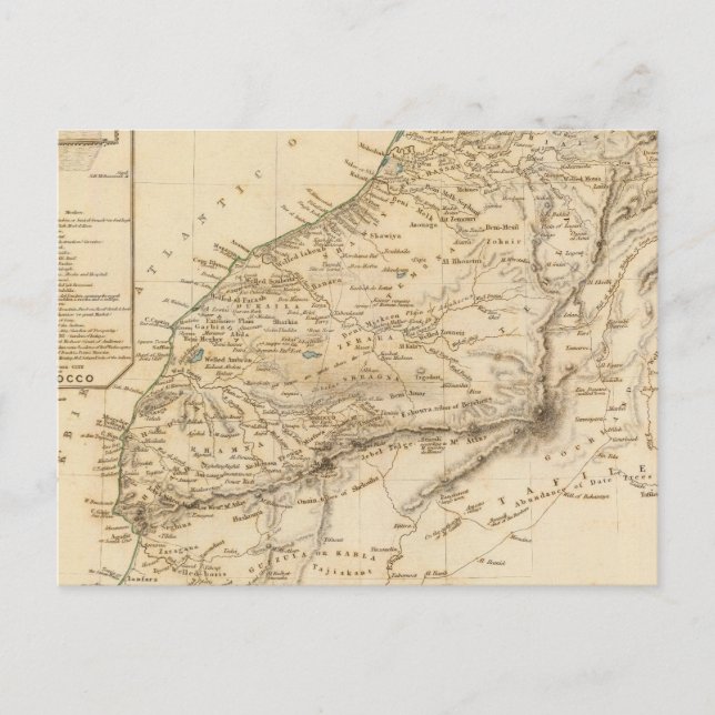 Marocko 2 vykort (Framsida)