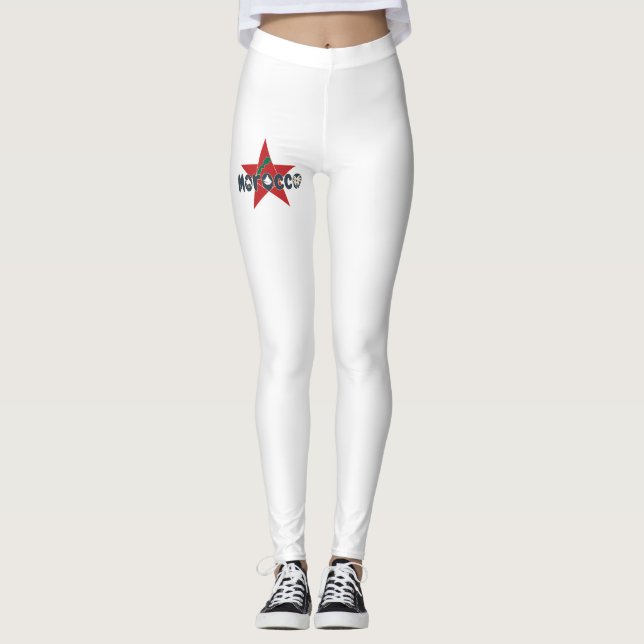 Marocko - A Star of Tradition and Today Leggings (Framsida)