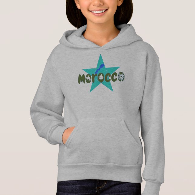 Marocko - A Star of Tradition and Today T Shirt (Framsida)