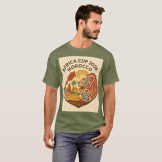Marocko Afrika Kopp 2026 T Shirt