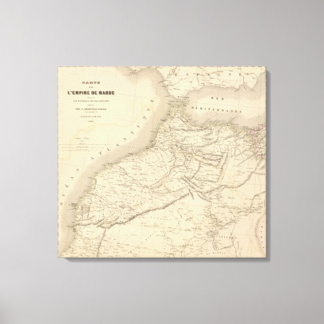 Marocko Canvastryck (Framsida)