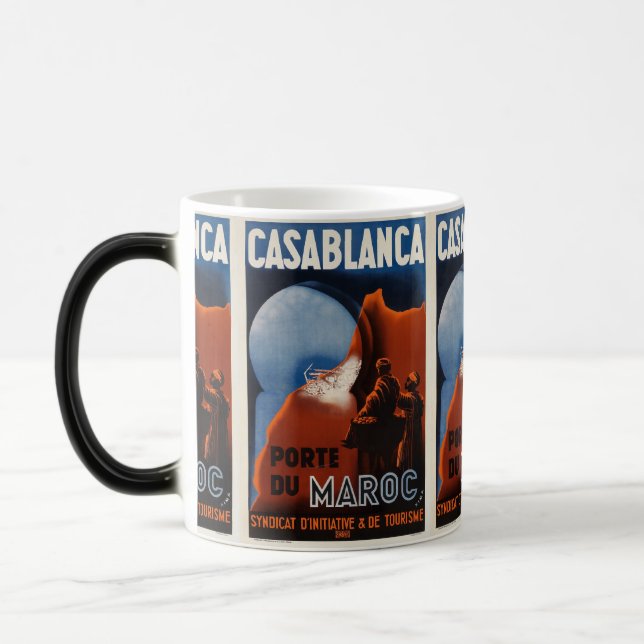 Marocko Casablanca Travel Helgdag North afrika Magisk Mugg (Vänster)