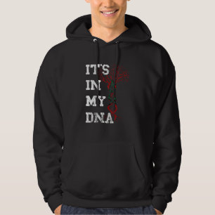 Marocko Dna Träd Marockanska Rötter Molekyler Maro Hoodie