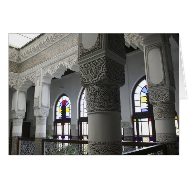 MAROCKO, Fes: Fes El, Bali (Gamla Fes), Riad Fes Hälsningskort (Framsidan Horizontal)