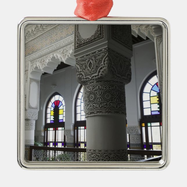 MAROCKO, Fes: Fes El, Bali (Gamla Fes), Riad Fes Julgransprydnad Metall (Framsidan)