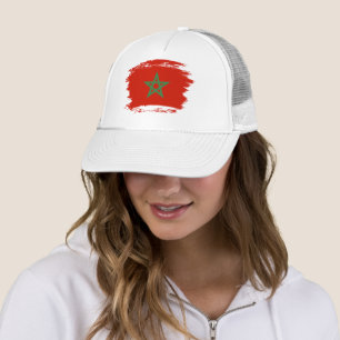 Marocko flagga keps