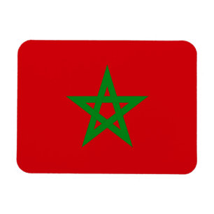 Marocko flagga magnet