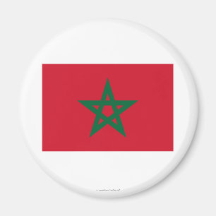 Marocko flagga magnet