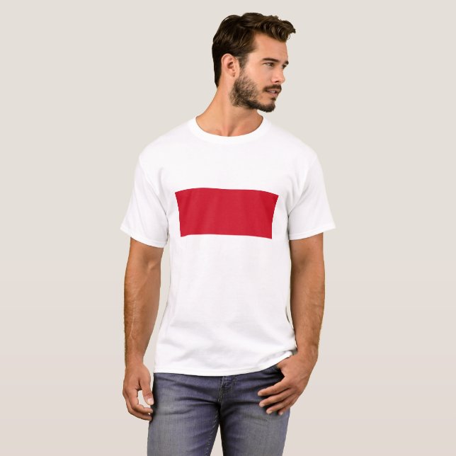 Marocko flagga tee shirt (Hel framsida)
