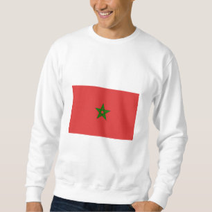Marocko FLAGGAinternationell Långärmad Tröja