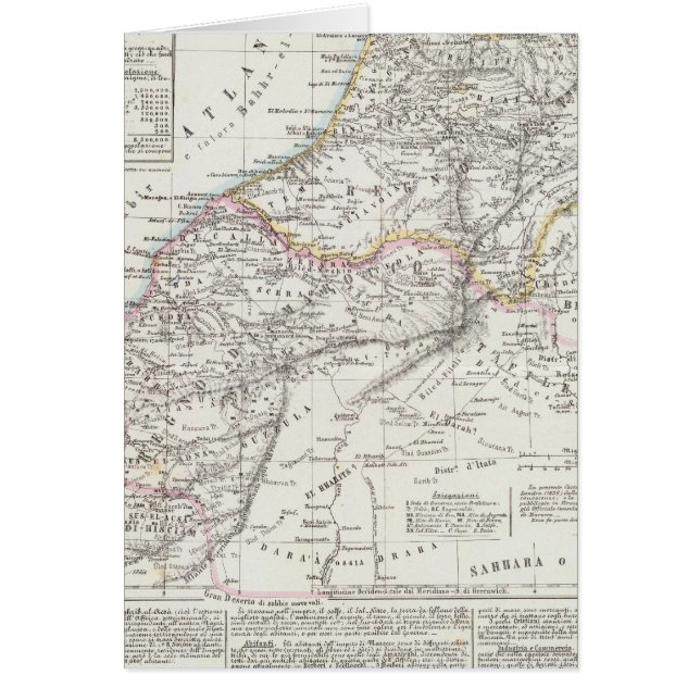 Marocko Hälsningskort (Framsidan)