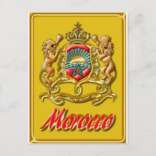 Marocko Jackande Arm vykort