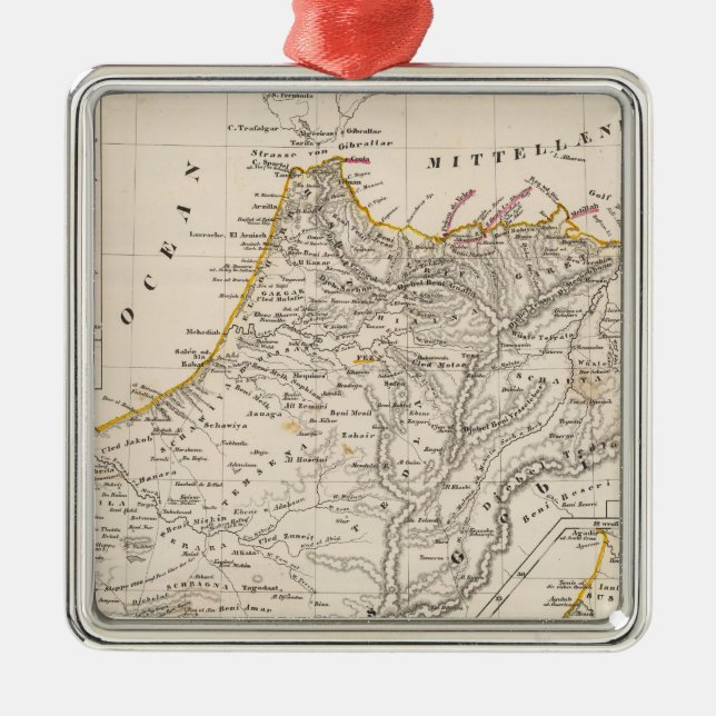 Marocko Julgransprydnad Metall (Framsidan)