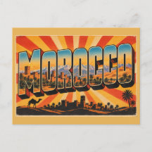 Marocko Kasbah Oas Atlas Sahara Vintage Resa
