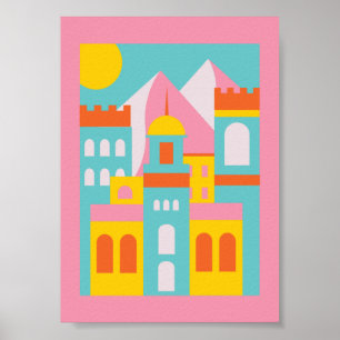 Marocko Kids Room Decor Poster