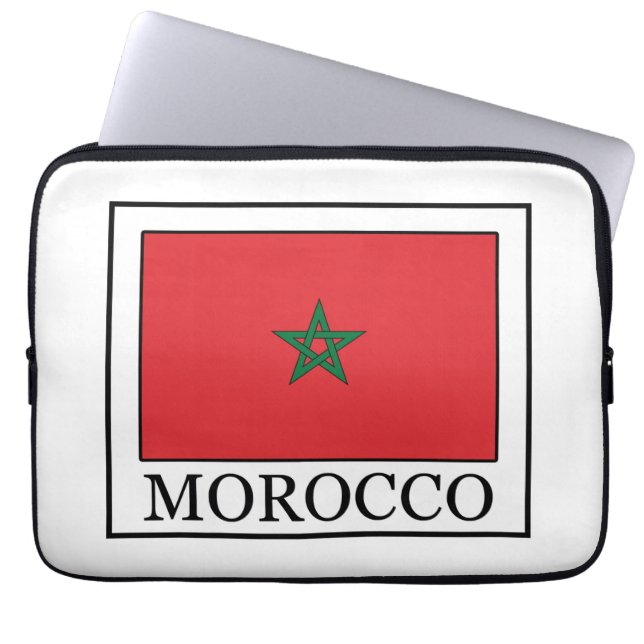 Marocko laptop sleeve (Framsidan)