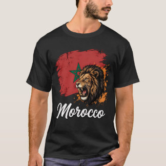 Marocko Lejon National T Shirt