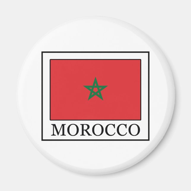Marocko Magnet (Framsidan)