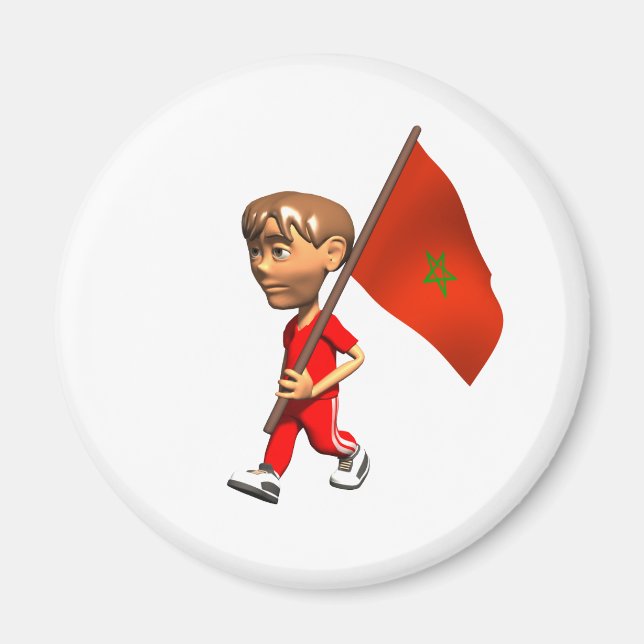 Marocko Magnet (Framsidan)