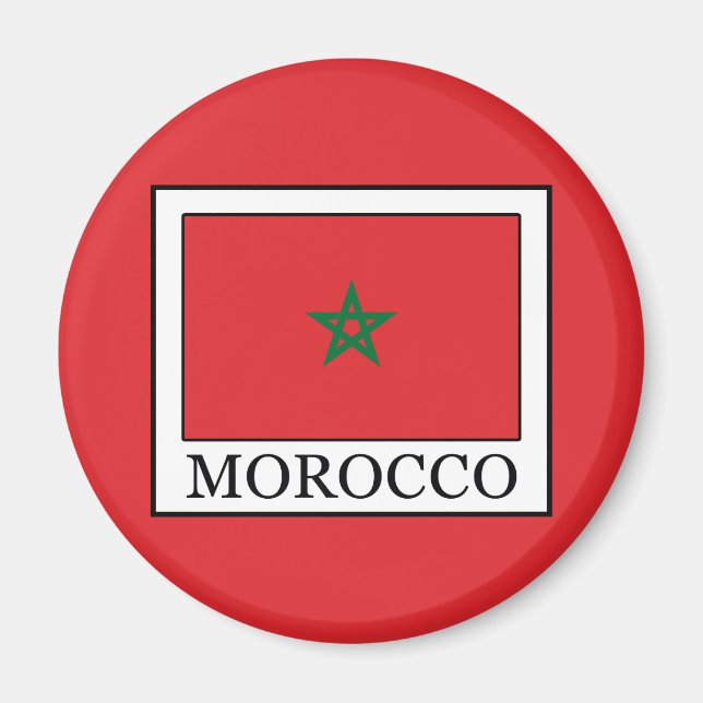 Marocko Magnet (Framsidan)