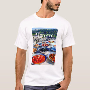 Marocko  Marocko  Marockanska livsmedel  Marocko r T Shirt