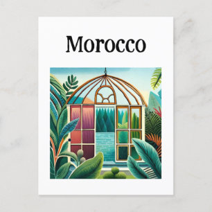 Marocko Marrakech Vykort