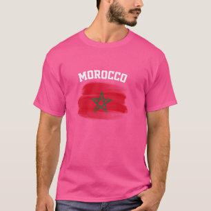 Marocko Marrakesh Vacation Souvenirs Moroccan Gift T Shirt