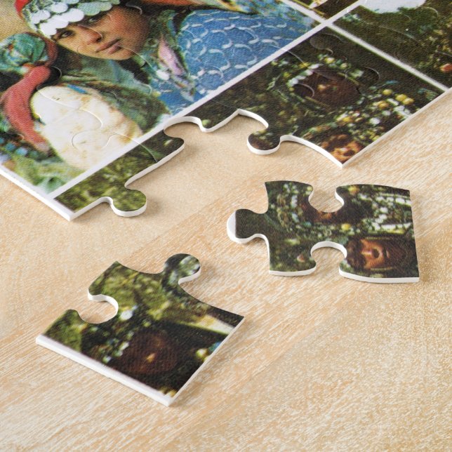 Marocko norrafrika, Marrakesh multiview Pussel (Sidan)