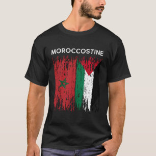 Marocko och Palestina, Marocko och Palestina T Shirt