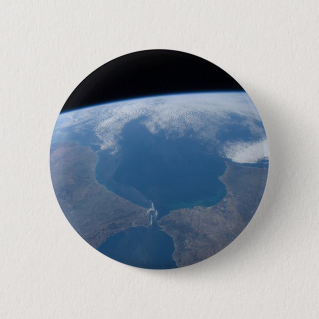 Marocko och Spanien. Knapp (Framsida)