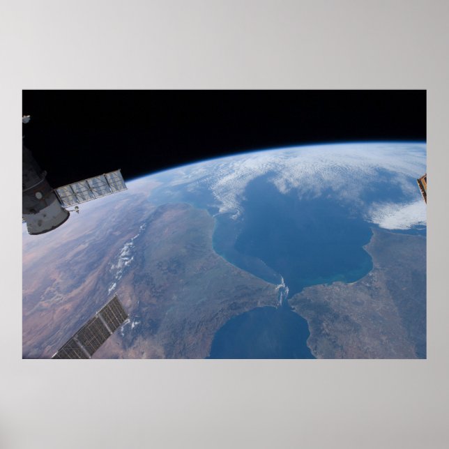 Marocko och Spanien. Poster (Framsidan)