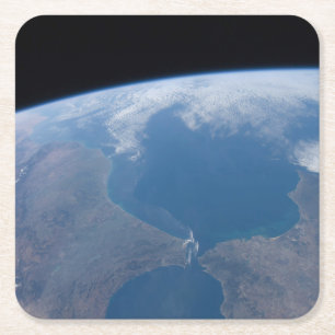 Marocko och Spanien. Underlägg Papper Kvadrat