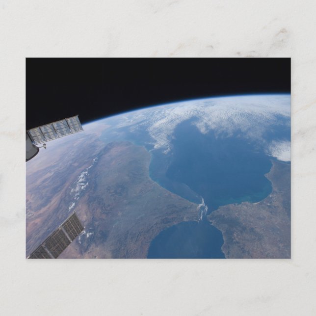 Marocko och Spanien. Vykort (Framsida)