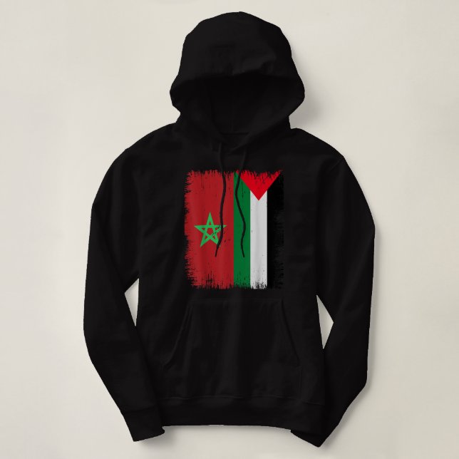 Marocko Palestina T Shirt (Design framsida)