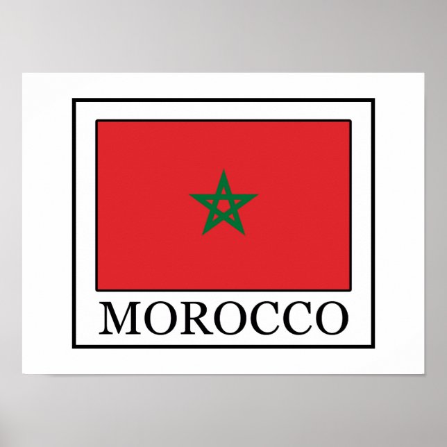 Marocko Poster (Framsidan)