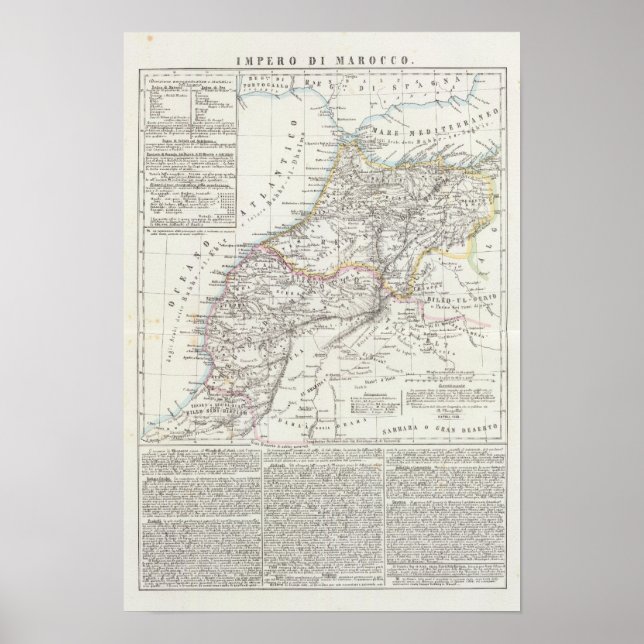 Marocko Poster (Framsidan)
