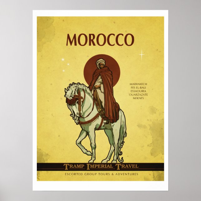 Marocko Poster (Framsidan)