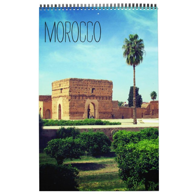 Marocko resor kalender (Omslag)