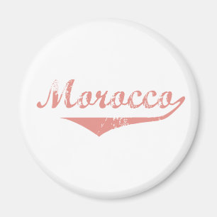 Marocko Revolution Stil Magnet