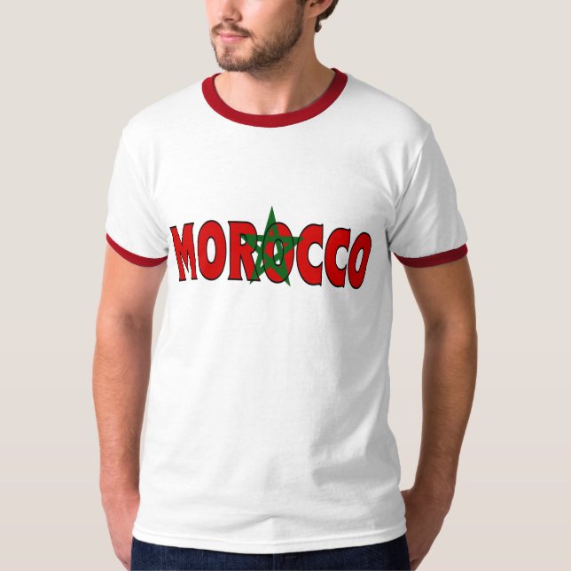Marocko skjorta tröja (Framsida)