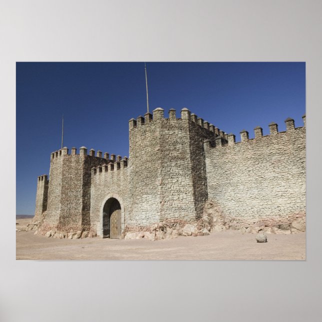 MAROCKO, söder om Höga Atlas, OUARZAZATE: Poster (Framsidan)