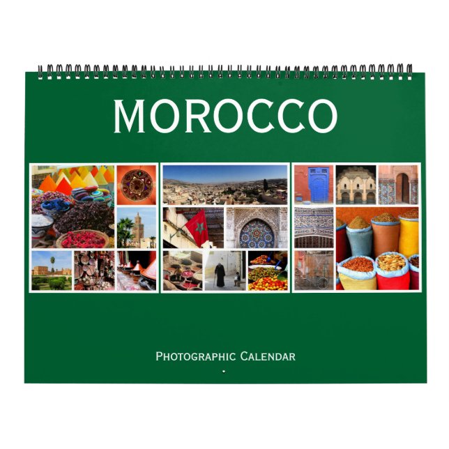 Marocko stor 2026 kalender (Omslag)
