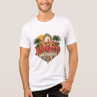 Marocko Sun Soul Äventyr Marockansk Resa T Shirt