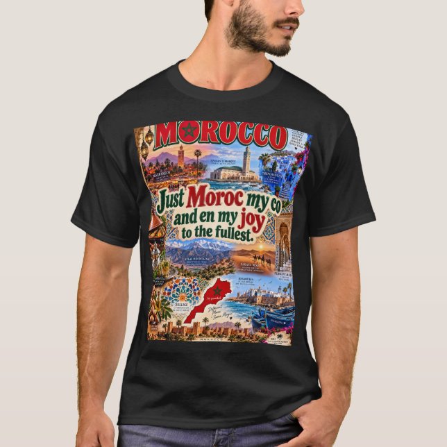 Marocko T-shirt (Framsida)